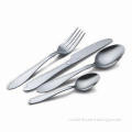 Cutlery Set, Includes Spoon, Fork, Knife, and Teaspoon, Made of Stainless Steel 18/8 or 18/0